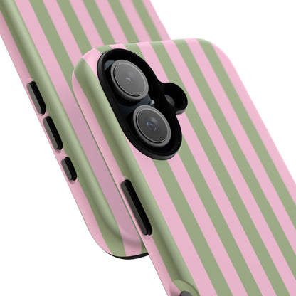 Guava Stripe iPhone Case