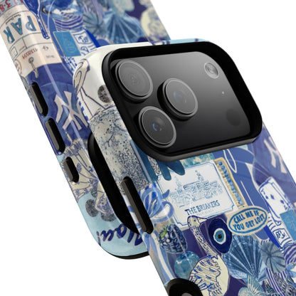 Blue Collage MagSafe Case