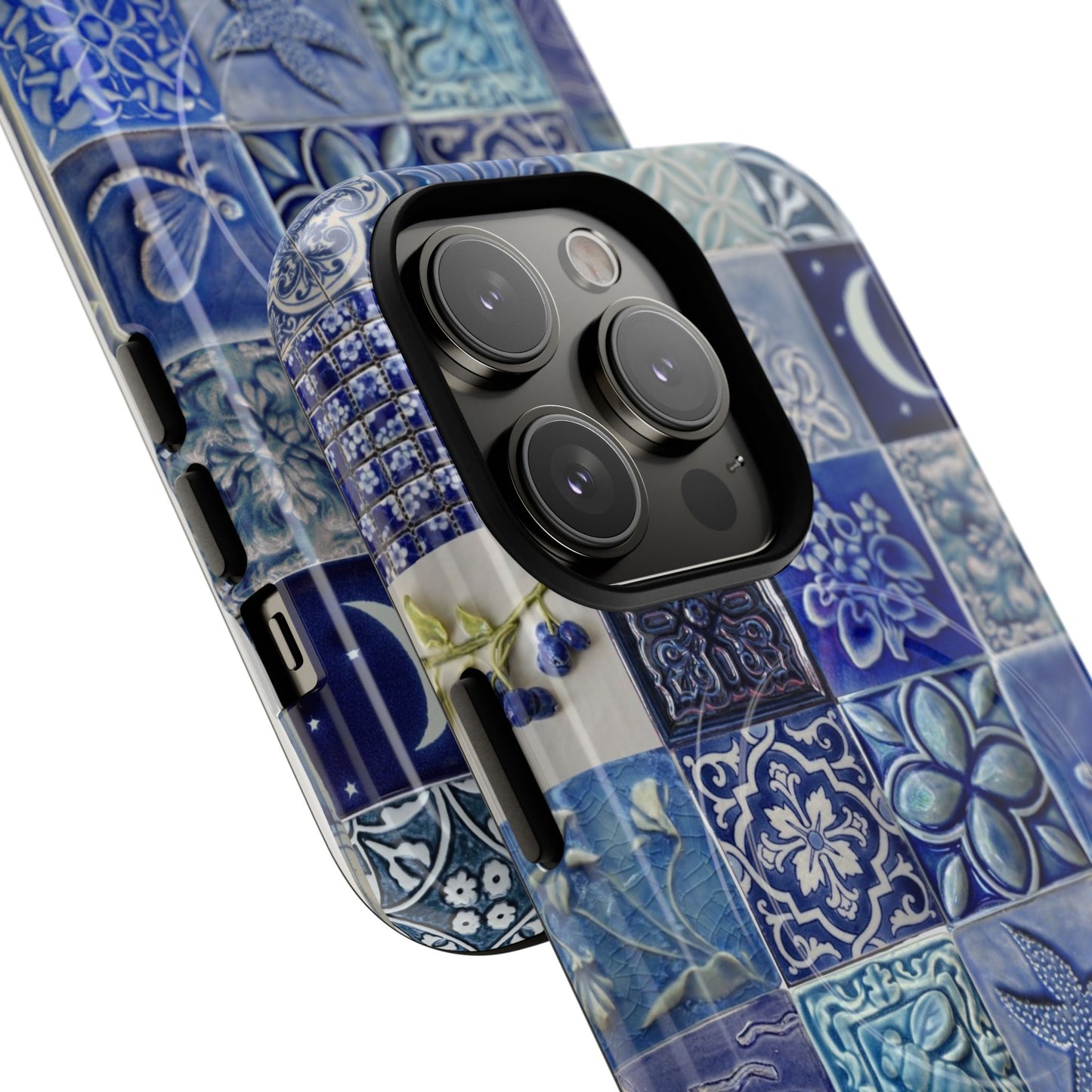 Midnight Mosaic Tiles MagSafe Case