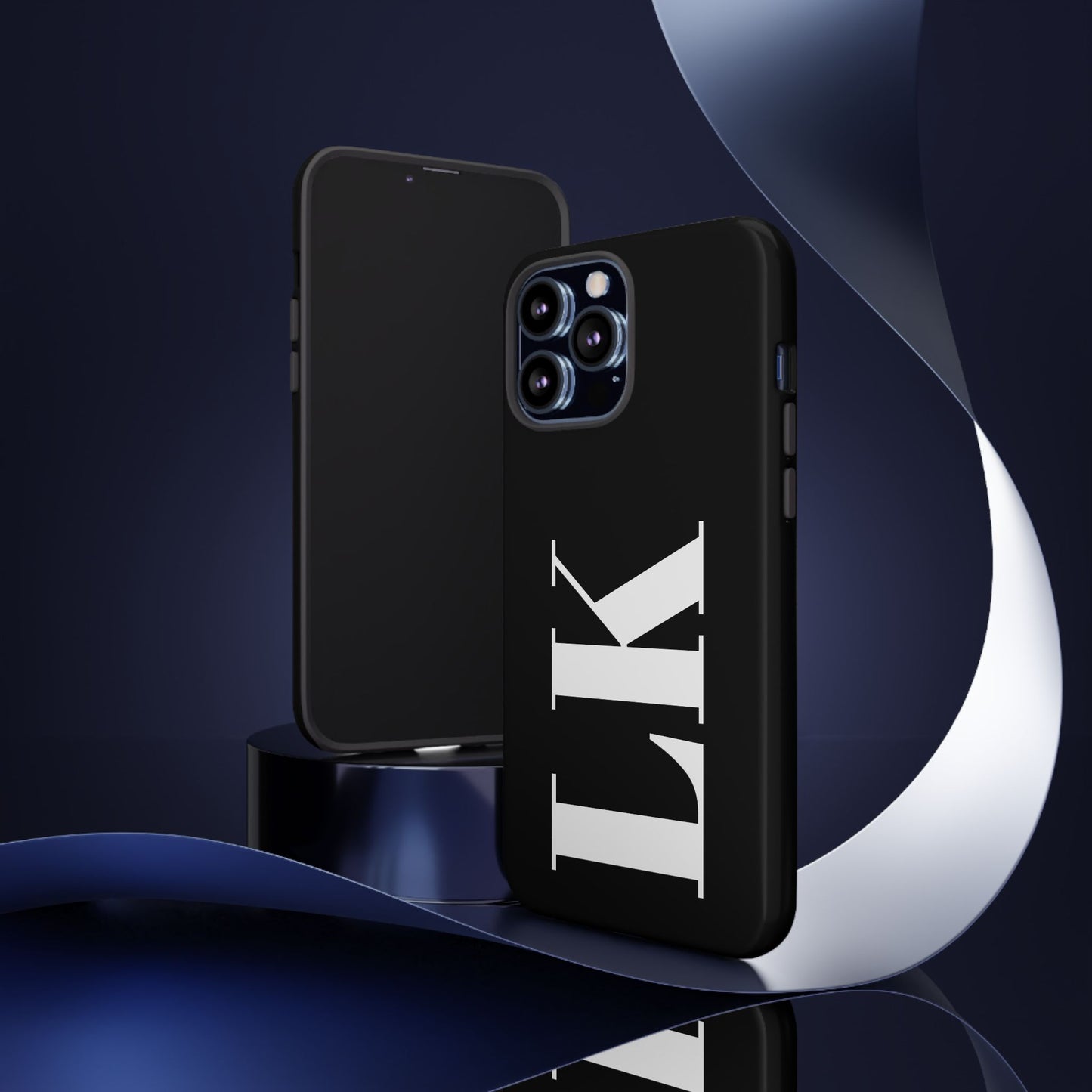 Ebony Custom Initial iPhone Case