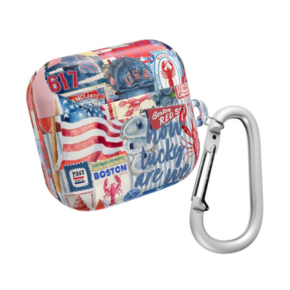 Red, White & Blue AirPod Case