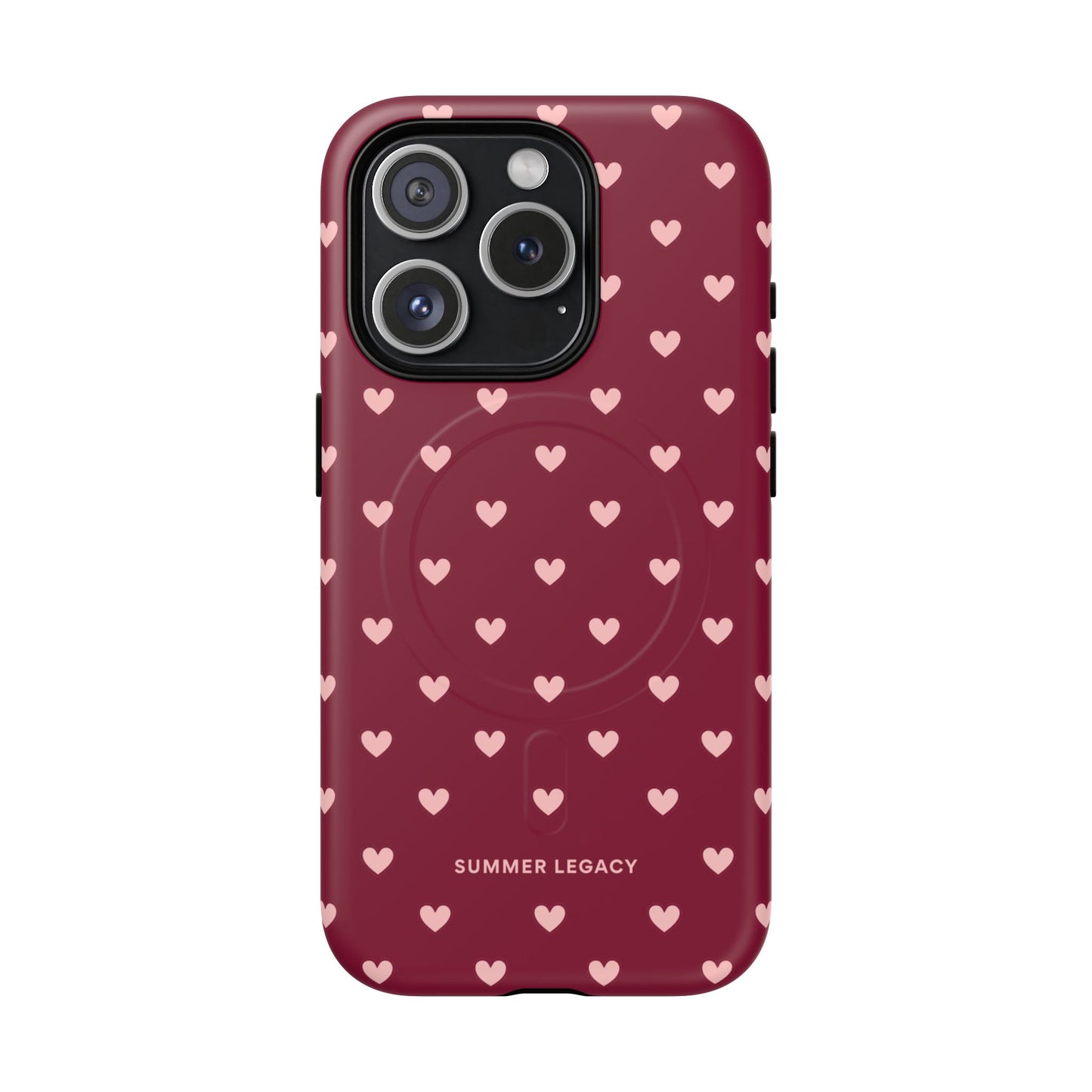 Berry Hearts MagSafe Case