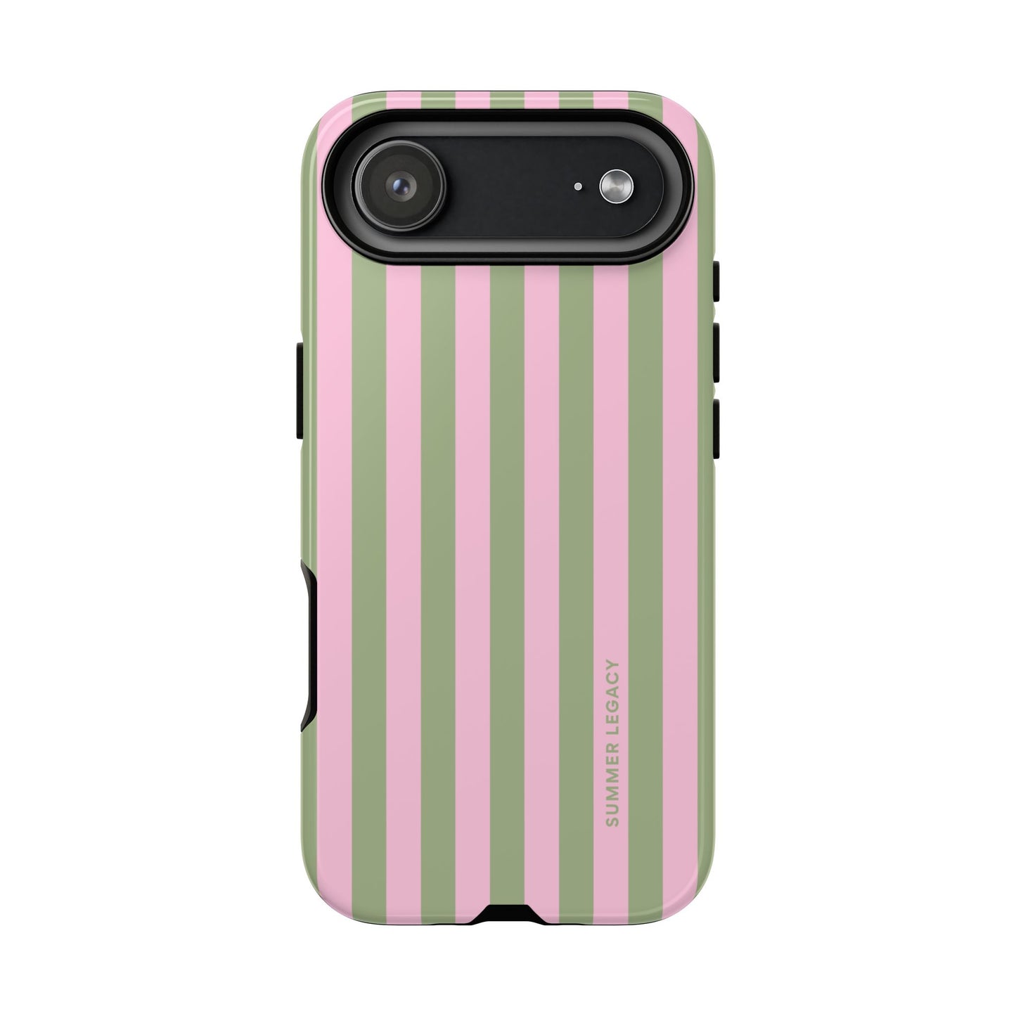 Guava Stripe iPhone Case