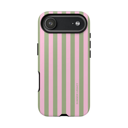 Guava Stripe iPhone Case