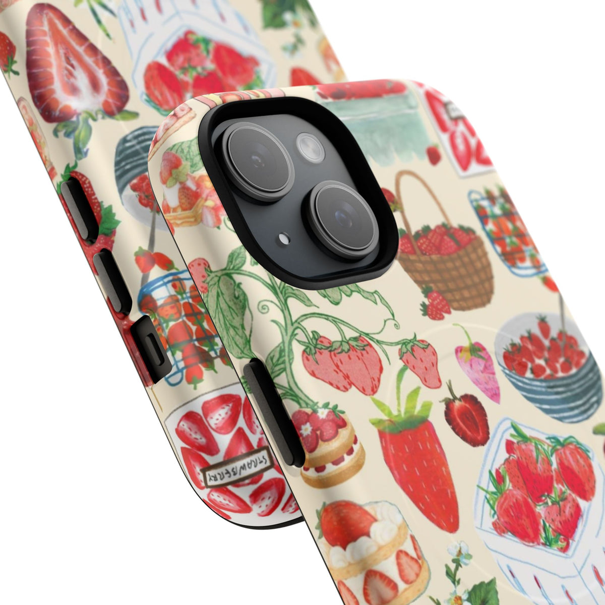 Strawberry Collage MagSafe Case