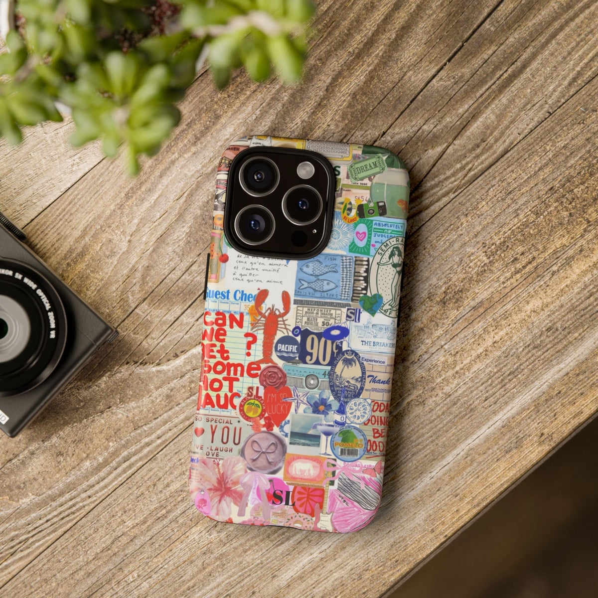 Scrapbook iPhone Case