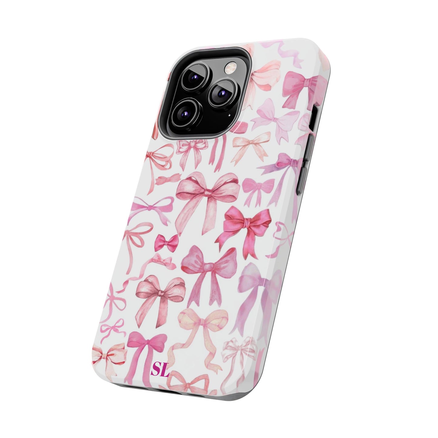 Pink Bows iPhone Case