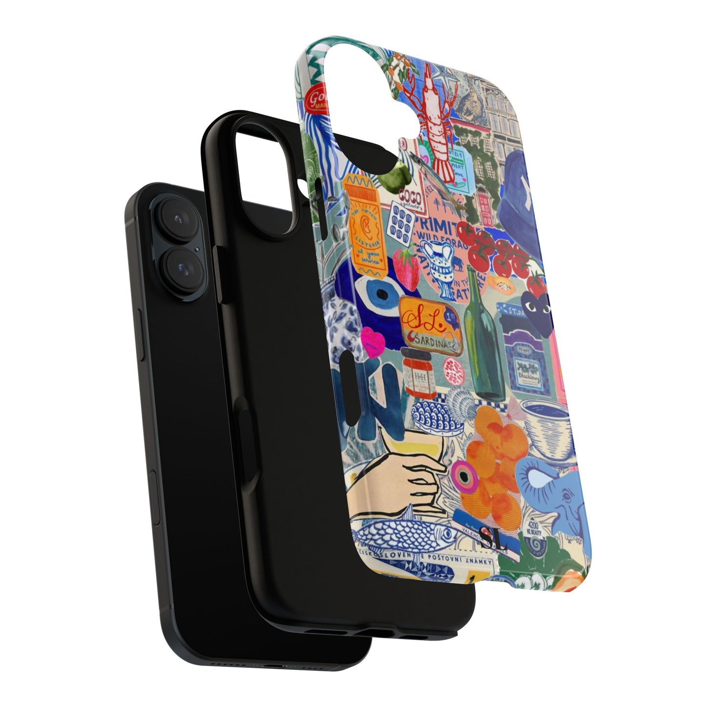 Collage iPhone Case