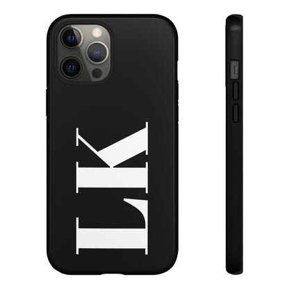 Ebony Custom Initial iPhone Case