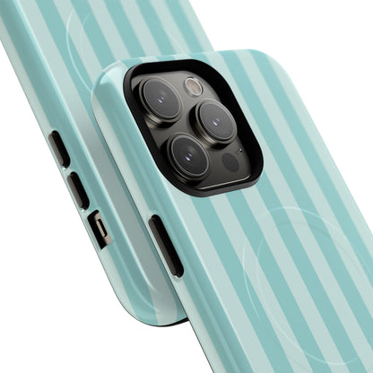 Teal Stripe MagSafe Case