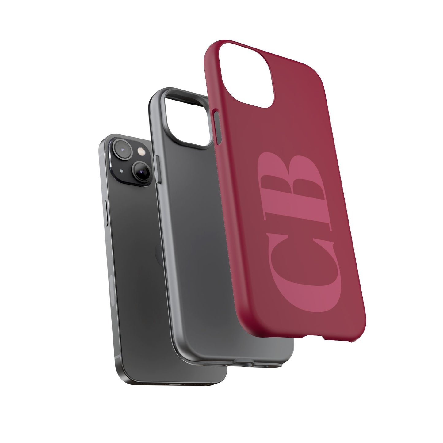 Berry Custom Initial iPhone Case