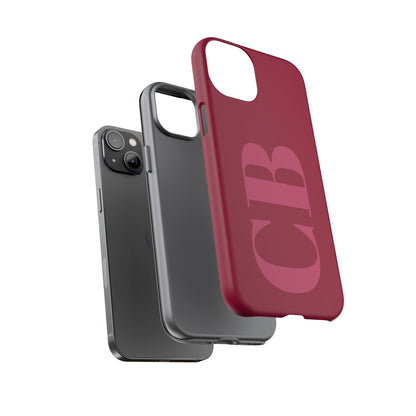 Berry Custom Initial iPhone Case