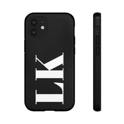 Ebony Custom Initial iPhone Case