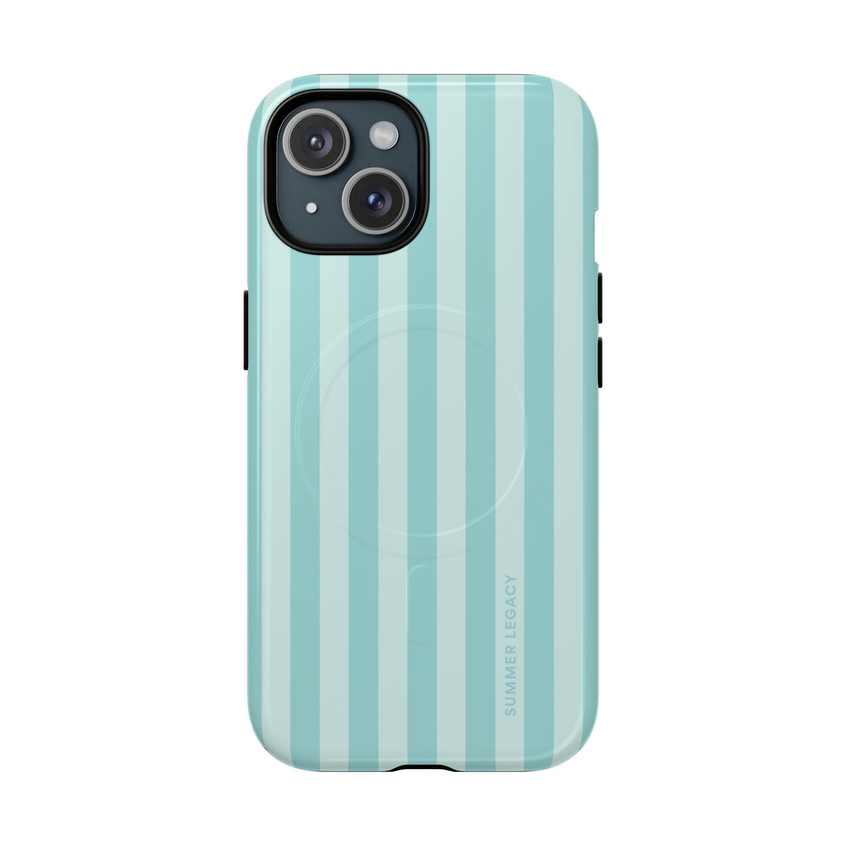 Teal Stripe MagSafe Case