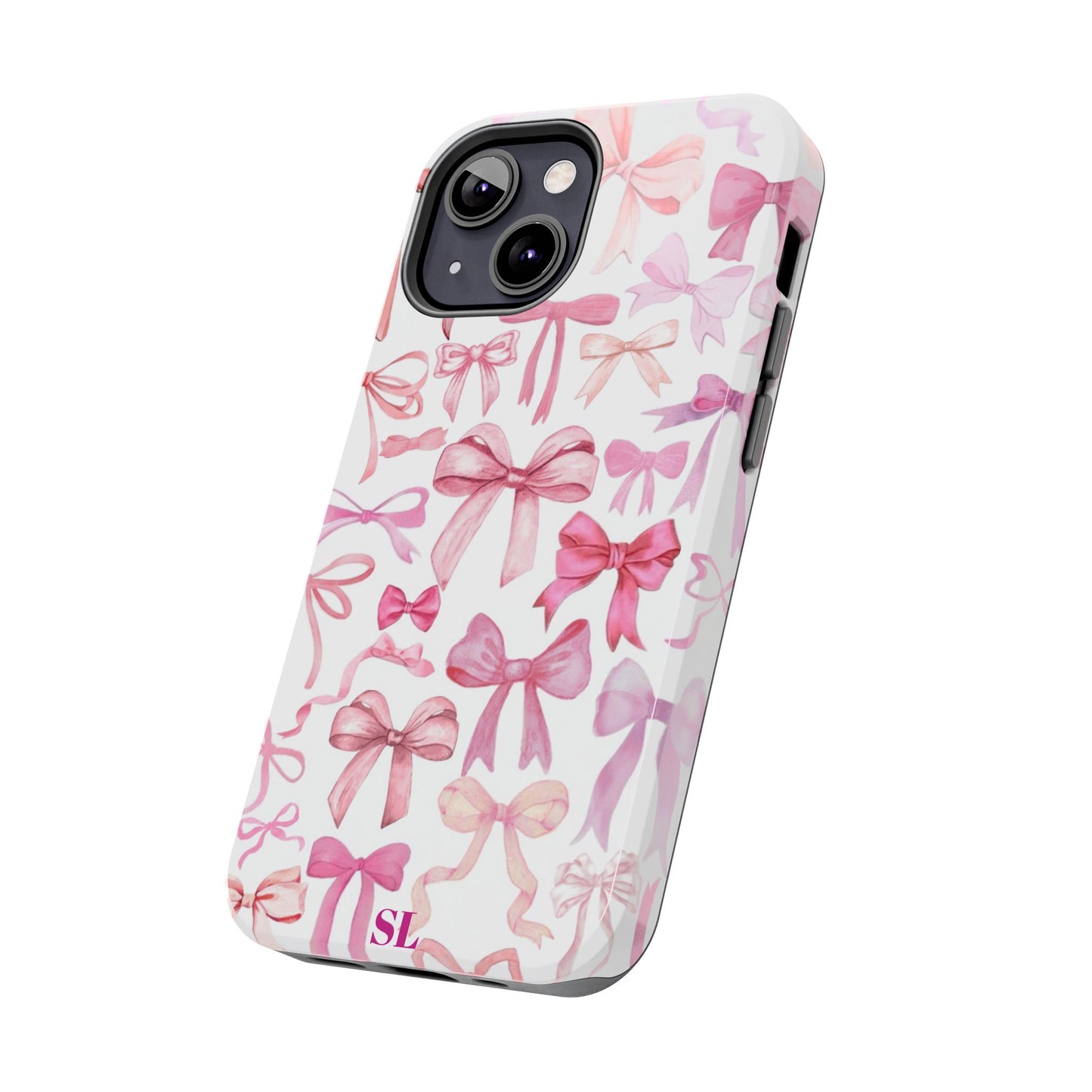 Pink Bows iPhone Case