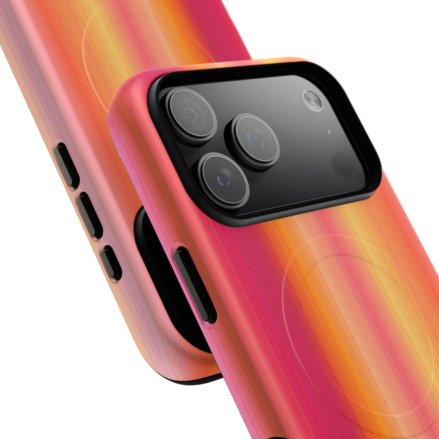 Amber Glow Ombre Stripe MagSafe Case