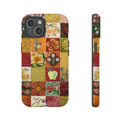 Orchard Mosaic Tiles iPhone Case