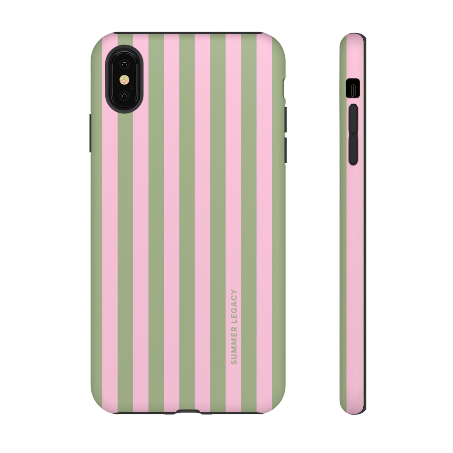 Guava Stripe iPhone Case