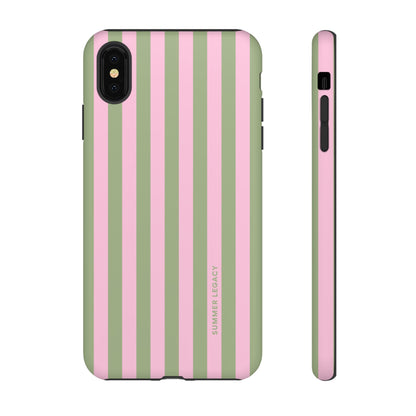 Guava Stripe iPhone Case