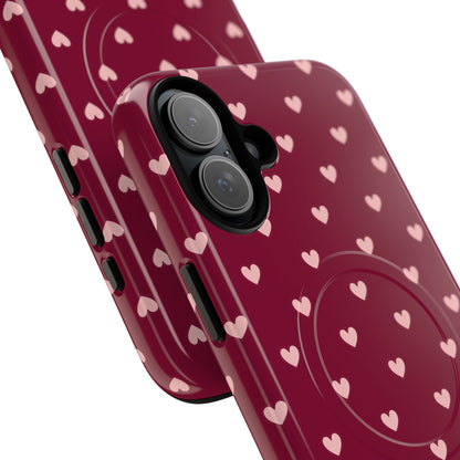 Berry Hearts MagSafe Case