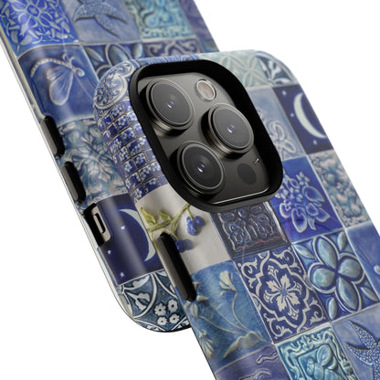 Midnight Mosaic Tiles MagSafe Case