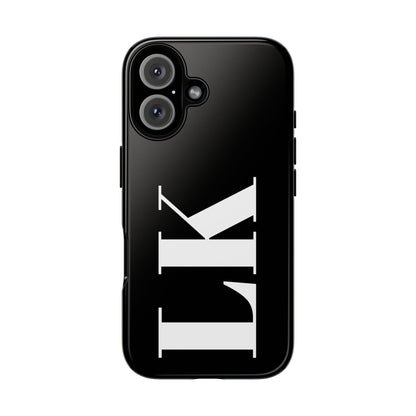 Ebony Custom Initial iPhone Case