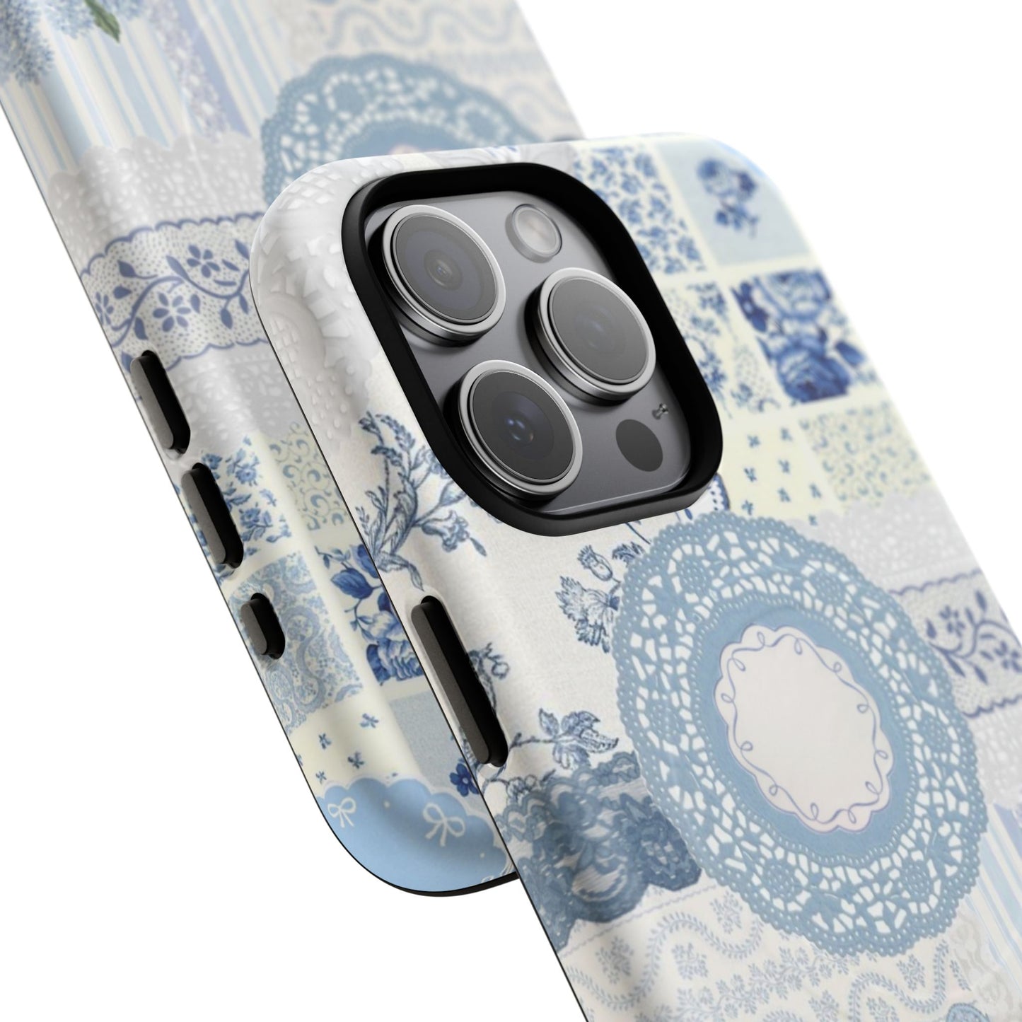 Blue Meadow Patchwork MagSafe Case