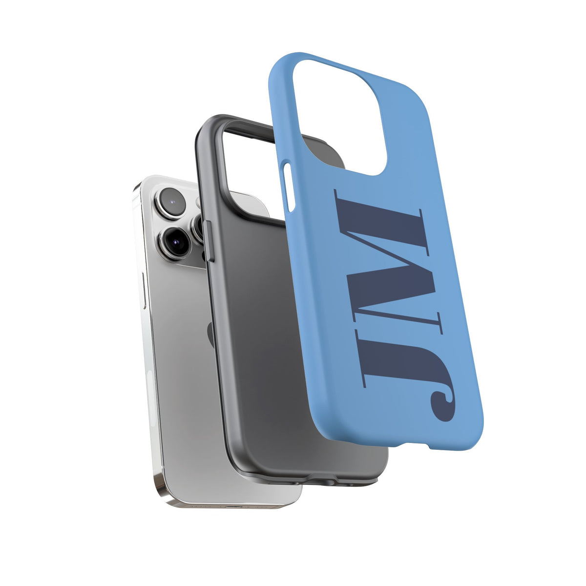Lagoon Custom Initial iPhone Case