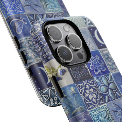 Midnight Mosaic Tiles MagSafe Case