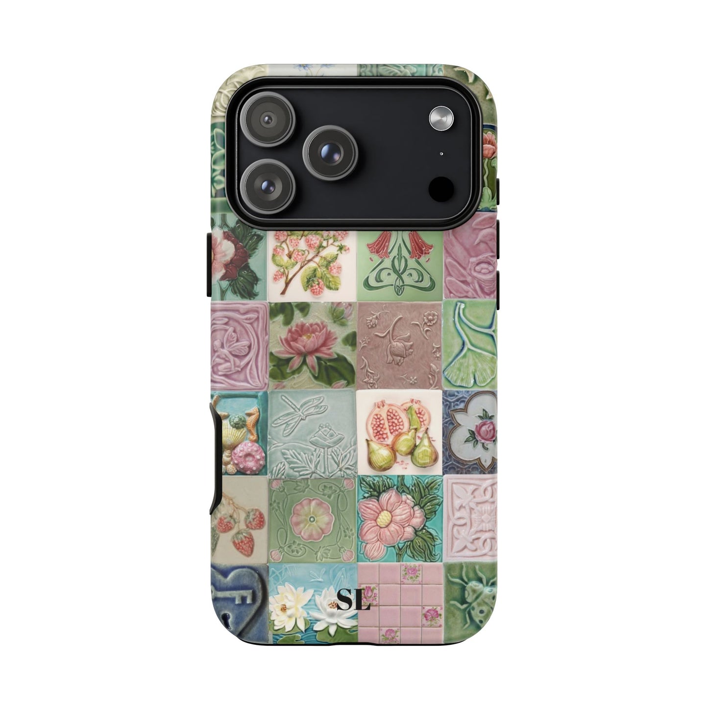 Garden Mosaic Tiles iPhone Case
