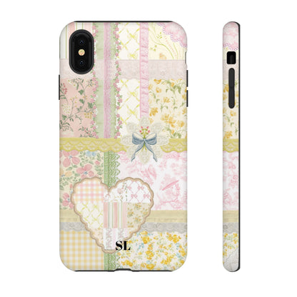Garden Quilt Patchwork iPhone Case
