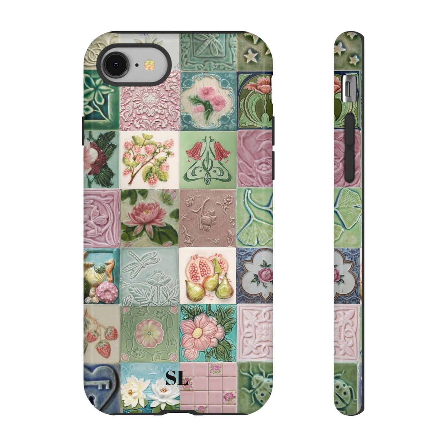 Garden Mosaic Tiles iPhone Case