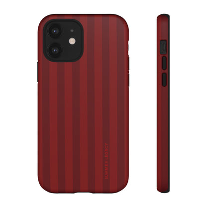 Velvet Stripe iPhone Case