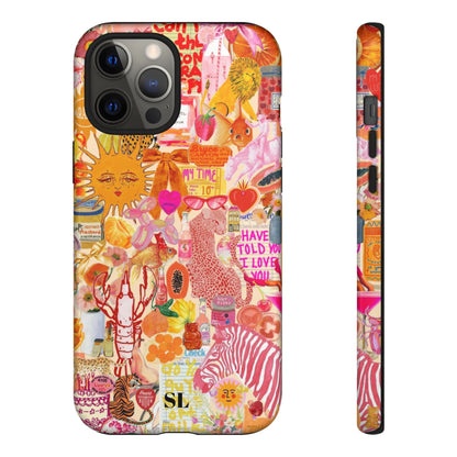 Sunset Aura iPhone Case