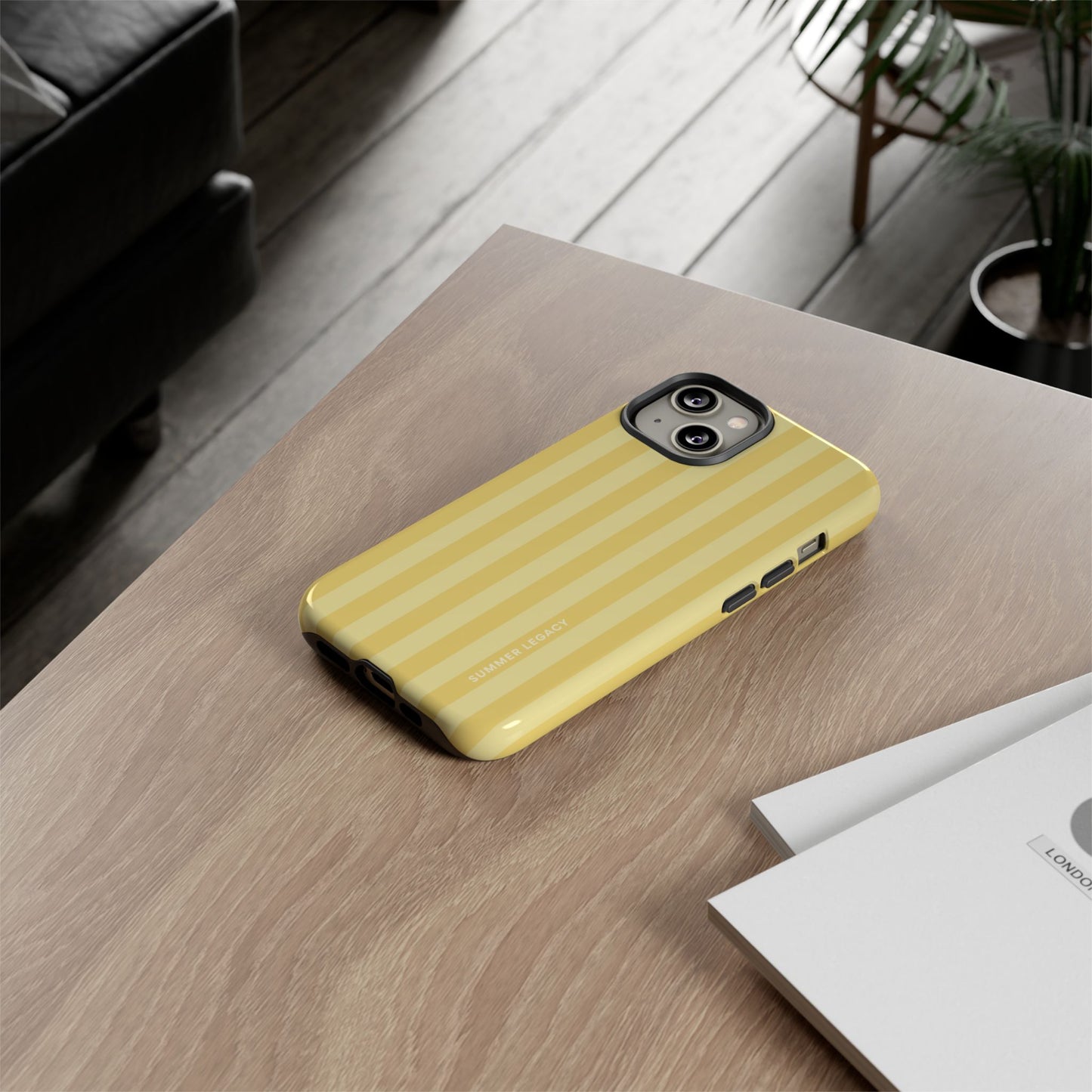 Lemonade Stripe iPhone Case