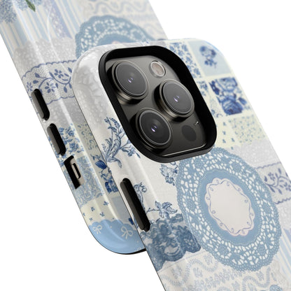 Blue Meadow Patchwork MagSafe Case