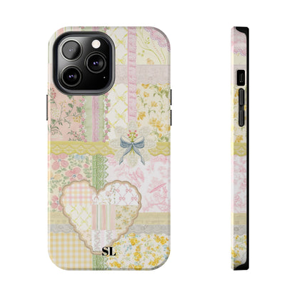 Garden Quilt Patchwork iPhone Case