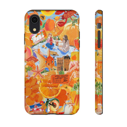 Orange Goldfish iPhone Case