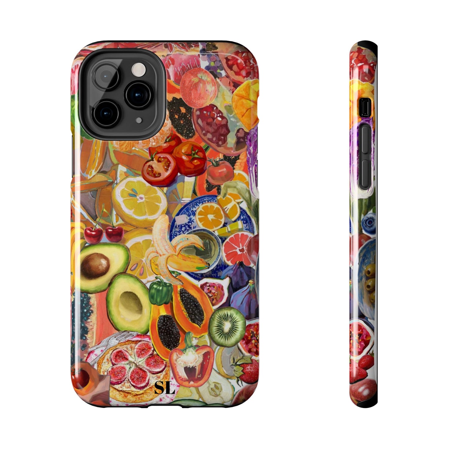 Fruits and Veggies iPhone Case