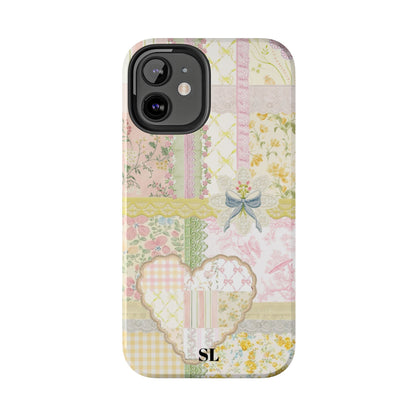 Garden Quilt Patchwork iPhone Case