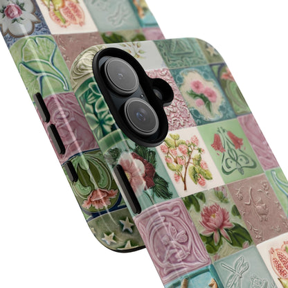 Garden Mosaic Tiles iPhone Case