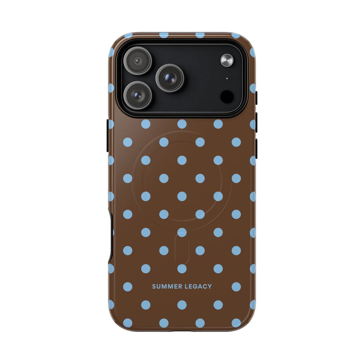 Mocha Polka Dot MagSafe Case