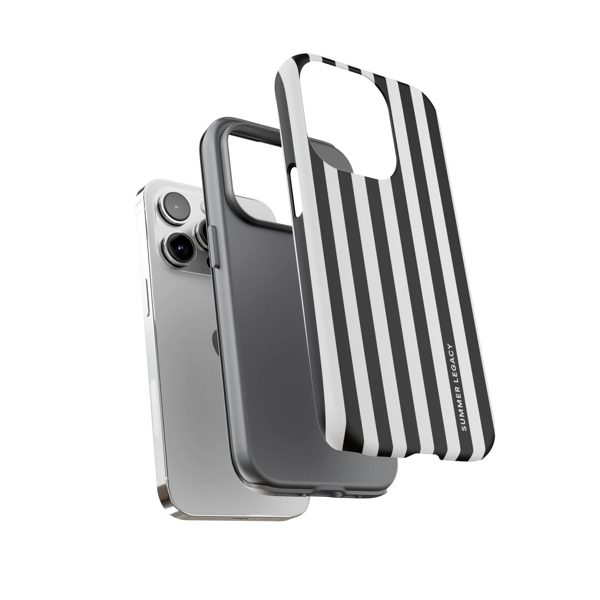 Ebony Stripe iPhone Case