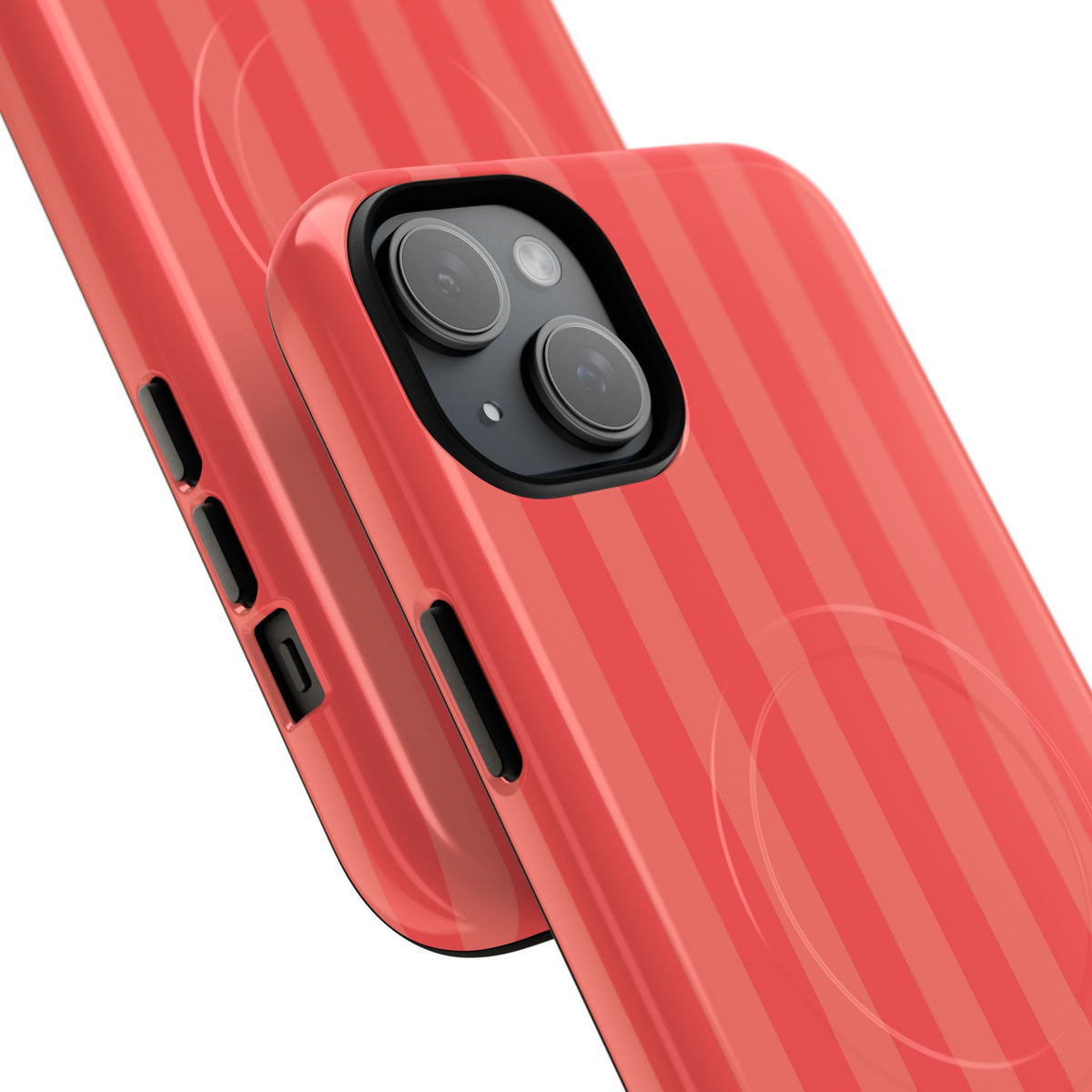 Coral Stripe MagSafe Case