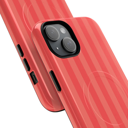 Coral Stripe MagSafe Case