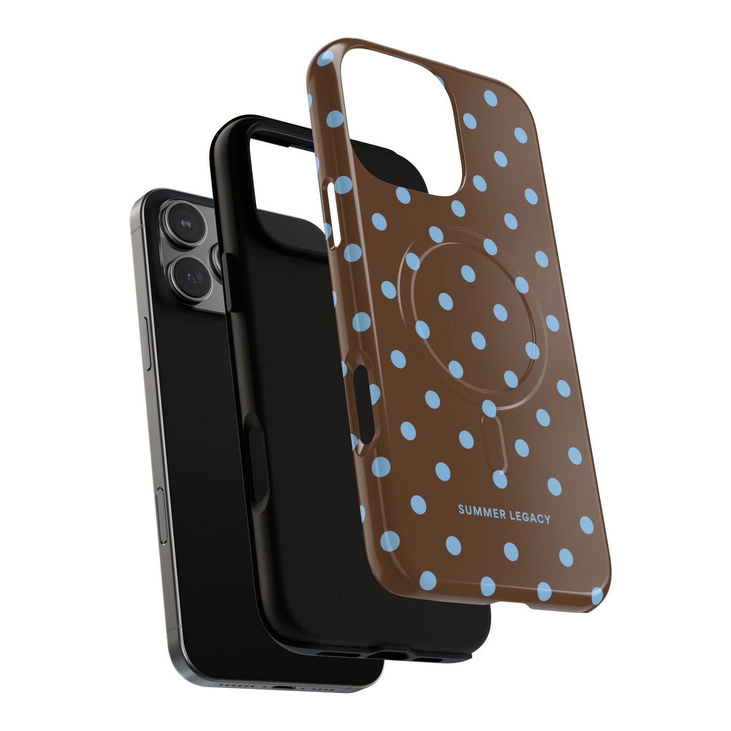 Mocha Polka Dot MagSafe Case