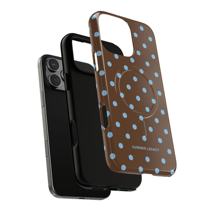 Mocha Polka Dot MagSafe Case