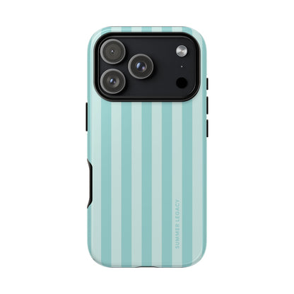 Teal Stripe iPhone Case
