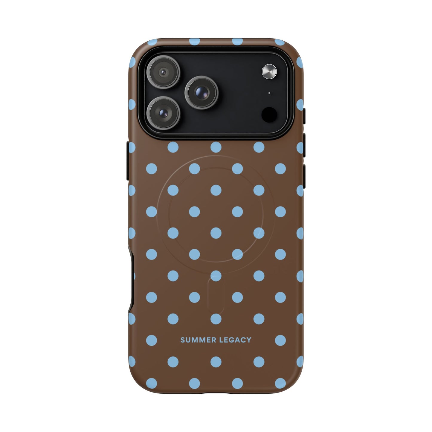 Mocha Polka Dot MagSafe Case