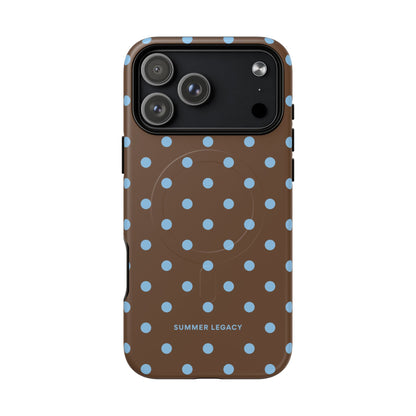 Mocha Polka Dot MagSafe Case